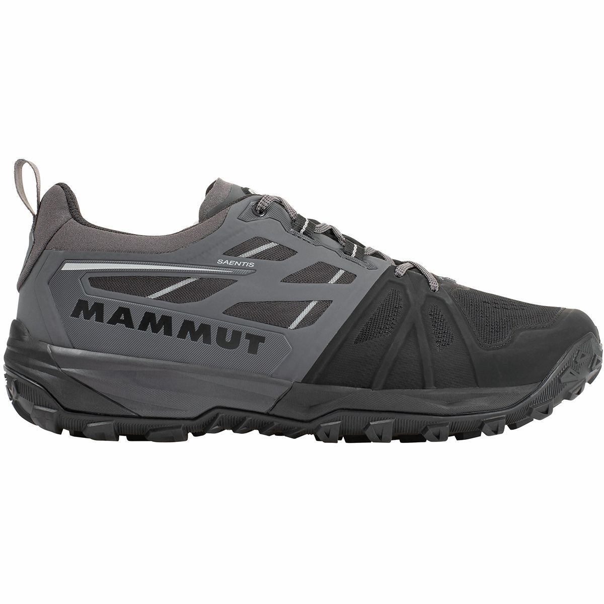 Mammut Saentis Low Hiking Shoe - Men's Black/Dark Titanium, 13.5