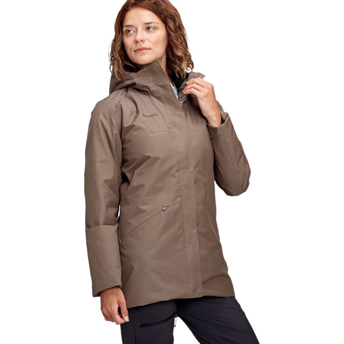 Mammut Chamuera HS Hooded Thermo Parka - Women's Deep Taupe, S