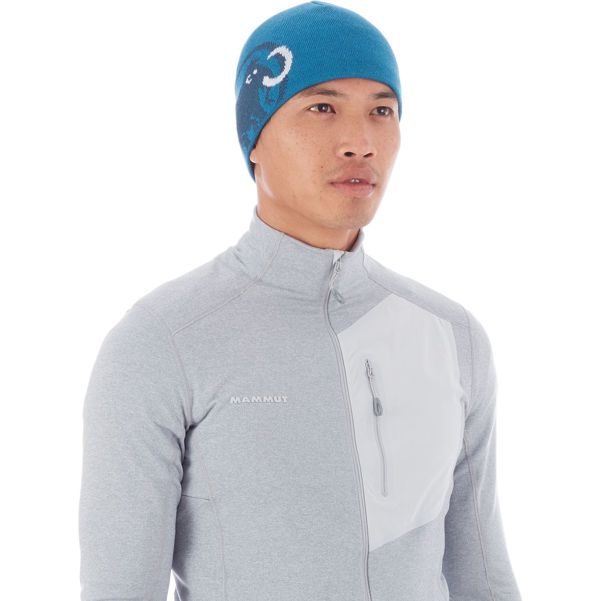 Fascia Termica Mammut Tweak Unisex – Maglia Fine Con Logo E Interno In Pile, Calda E Comoda