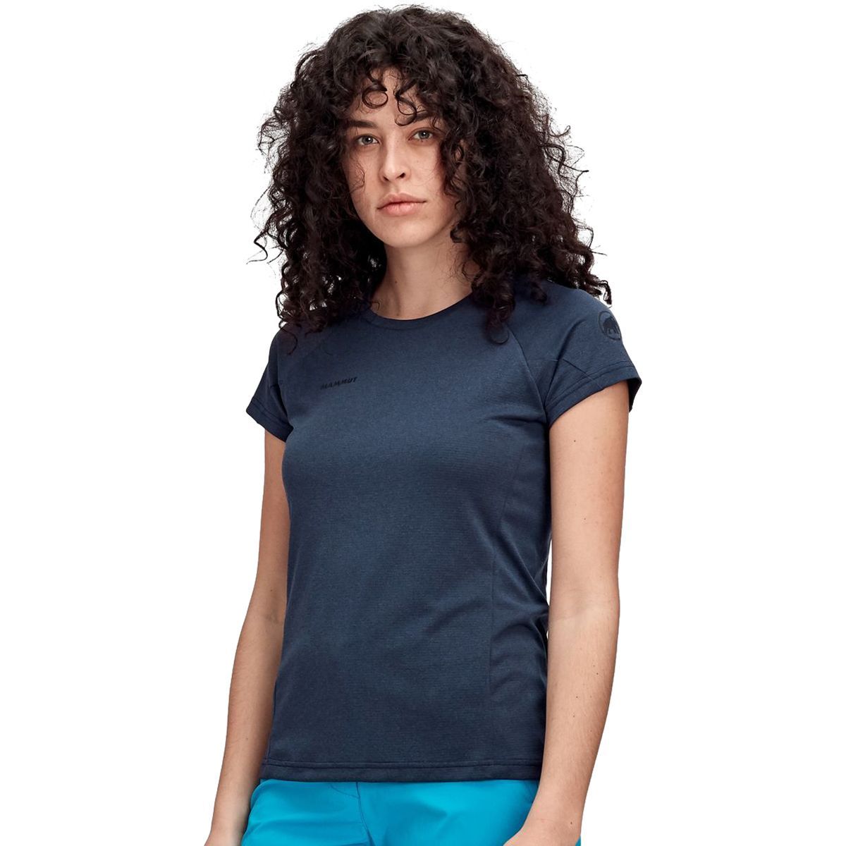 Mammut Aegility T-Shirt - Women's Marine Melange, M