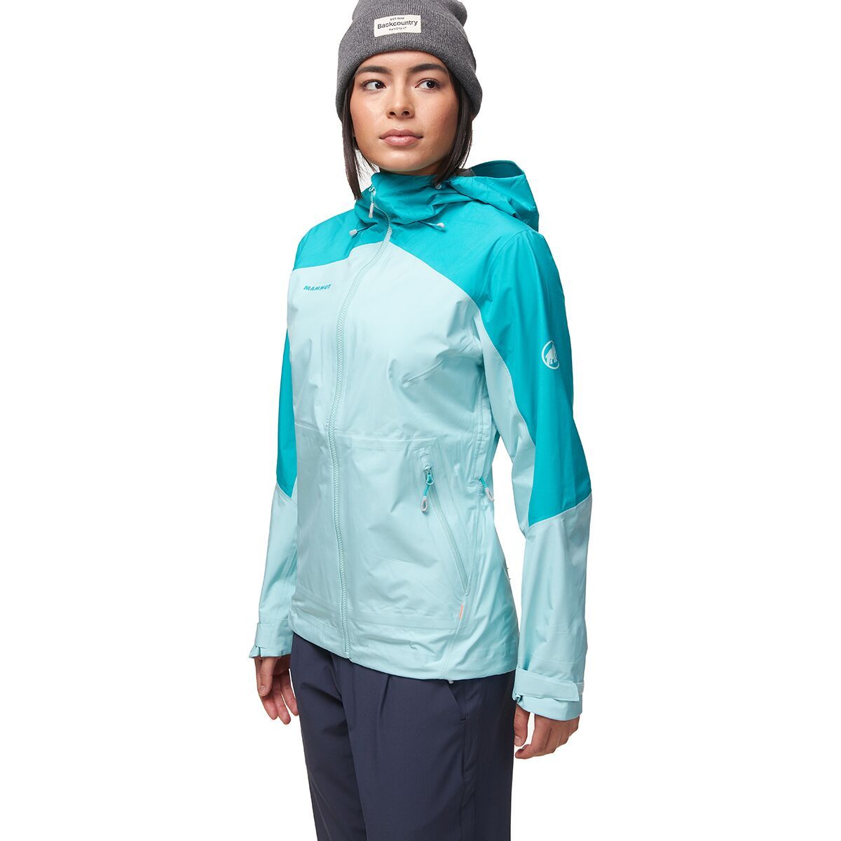 Mammut Convey Tour HS Hooded Jacket - Women's Dark Ceramic/Dark Frosty, XS