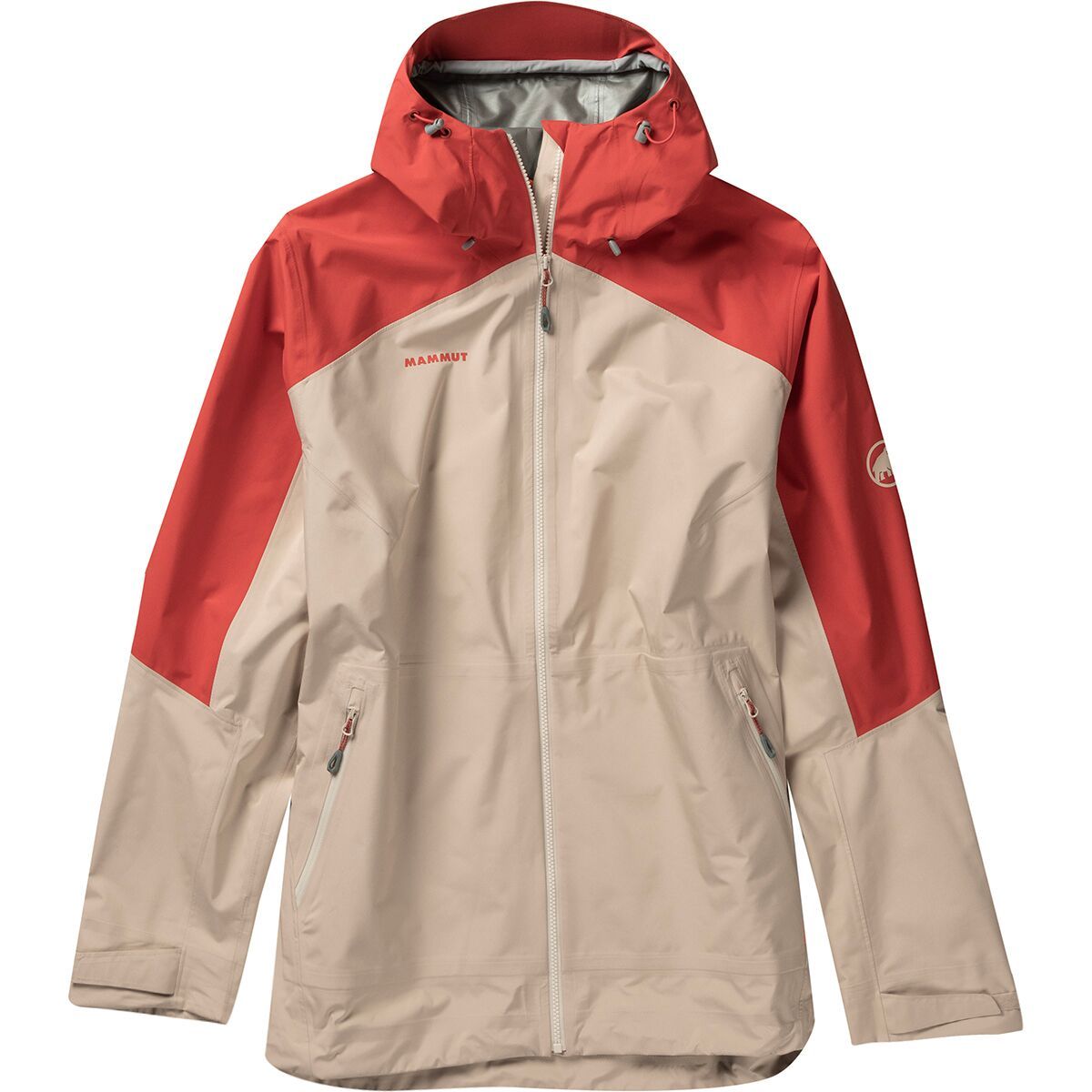Mammut Convey Tour HS Hooded Jacket - Women's Sunset/Evening Sand, M