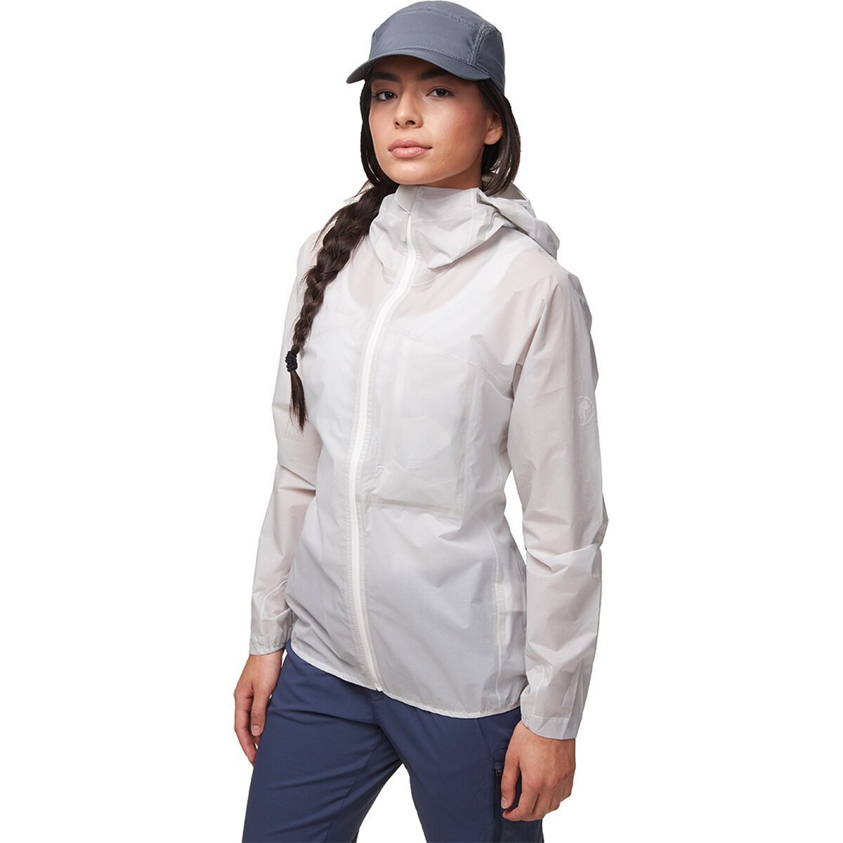 Mammut Kento Light HS Hooded Jacket - Women's Bright White, L