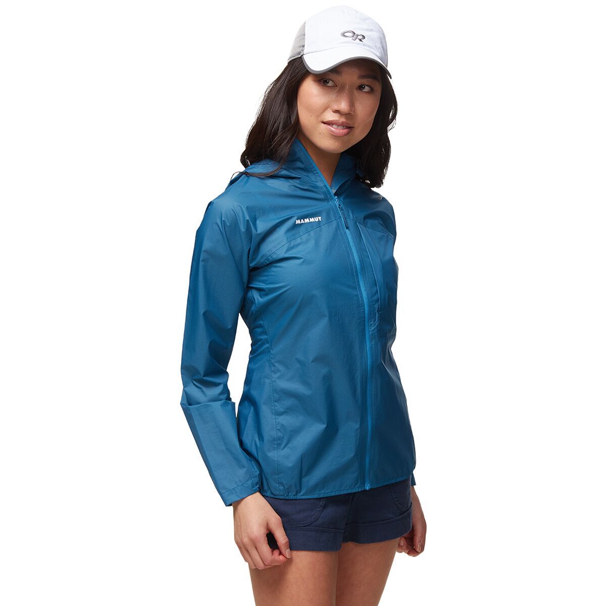 Mammut Kento Light HS Hooded Jacket - Women's Sapphire, M