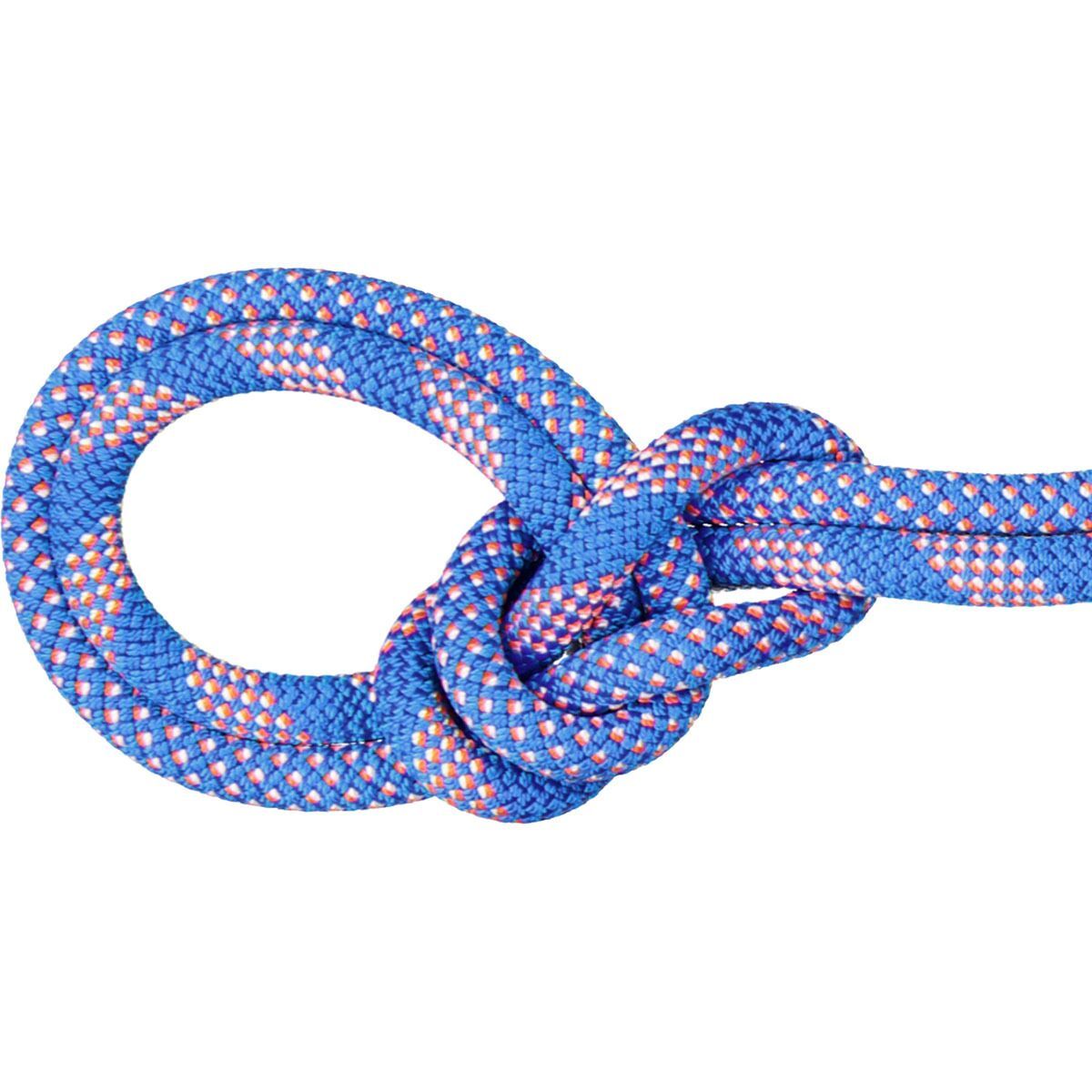 Mammut Crag Classic Rope - 9.5mm Carribean Blue White, 80m