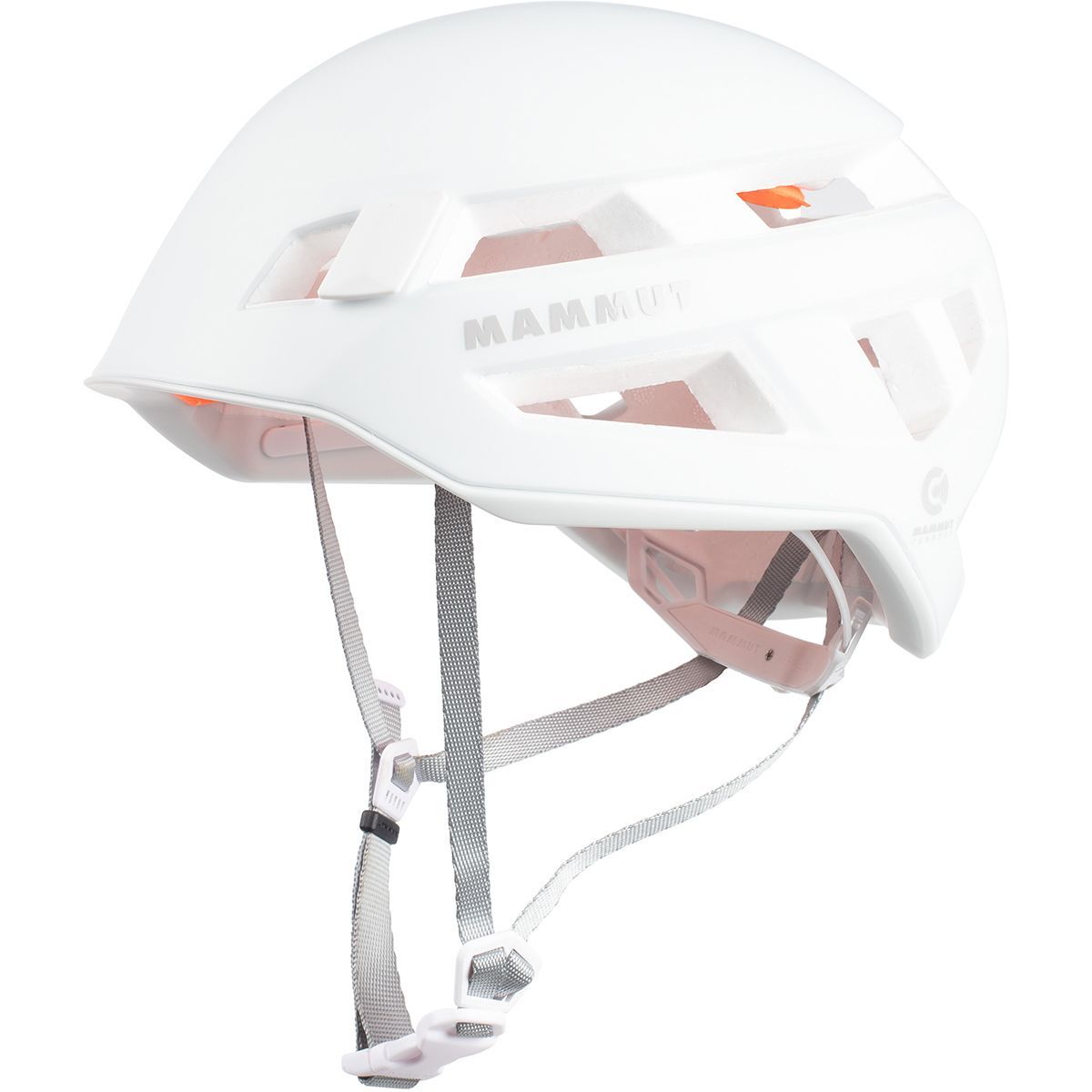Image of Mammut Crag Sender Climbing Helmet White, 56-61cm