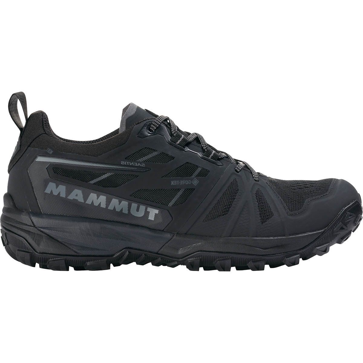 Mammut Saentis Low GTX Hiking Shoe - Women's Black/Phantom, 5.0