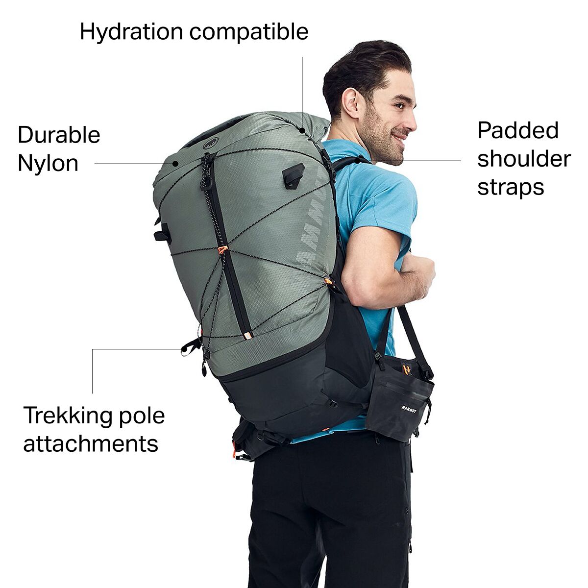 Mammut Ducan Spine 50-60L Backpack - Hike & Camp