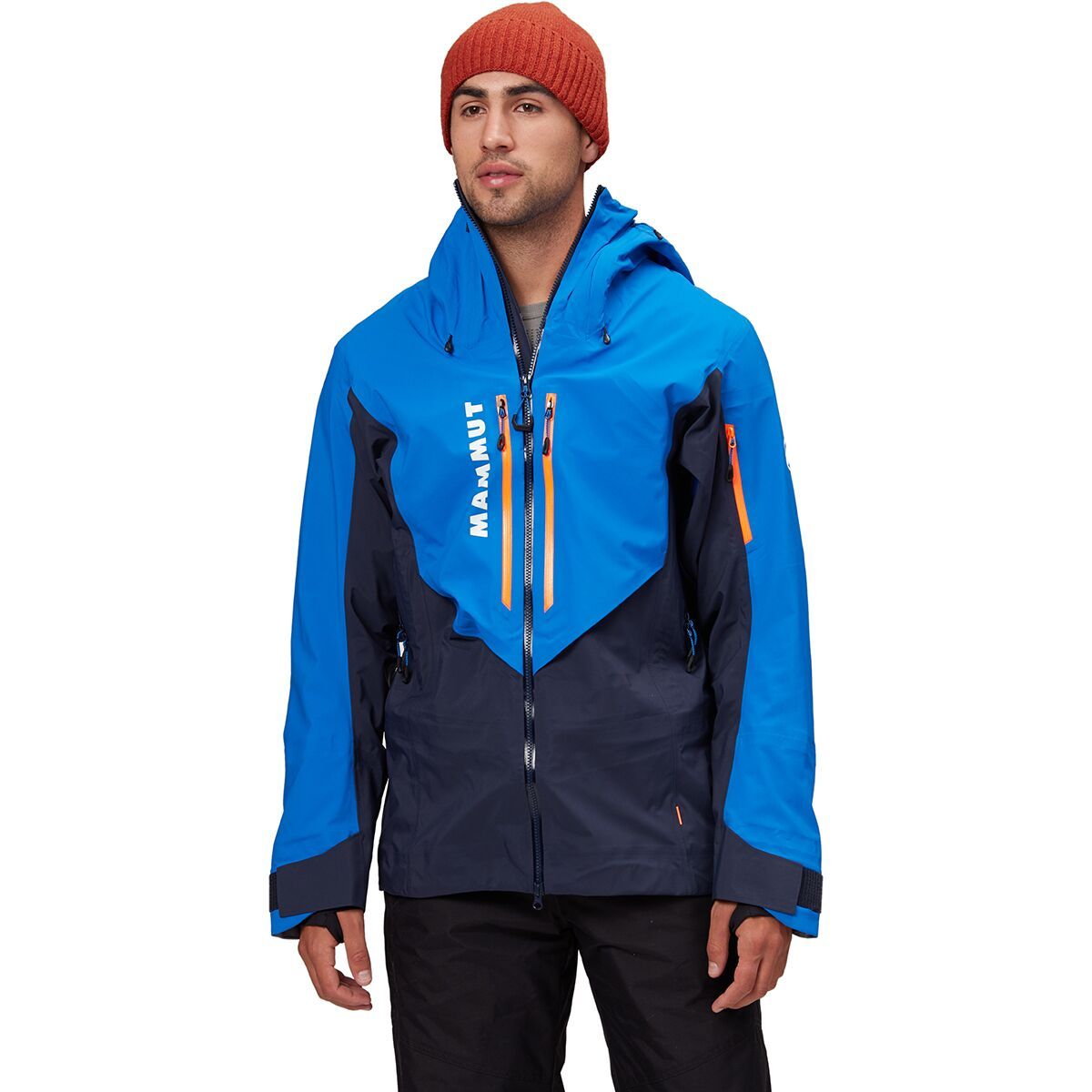 Mammut La Liste HS Hooded Jacket - Men's Marine/Ice, M