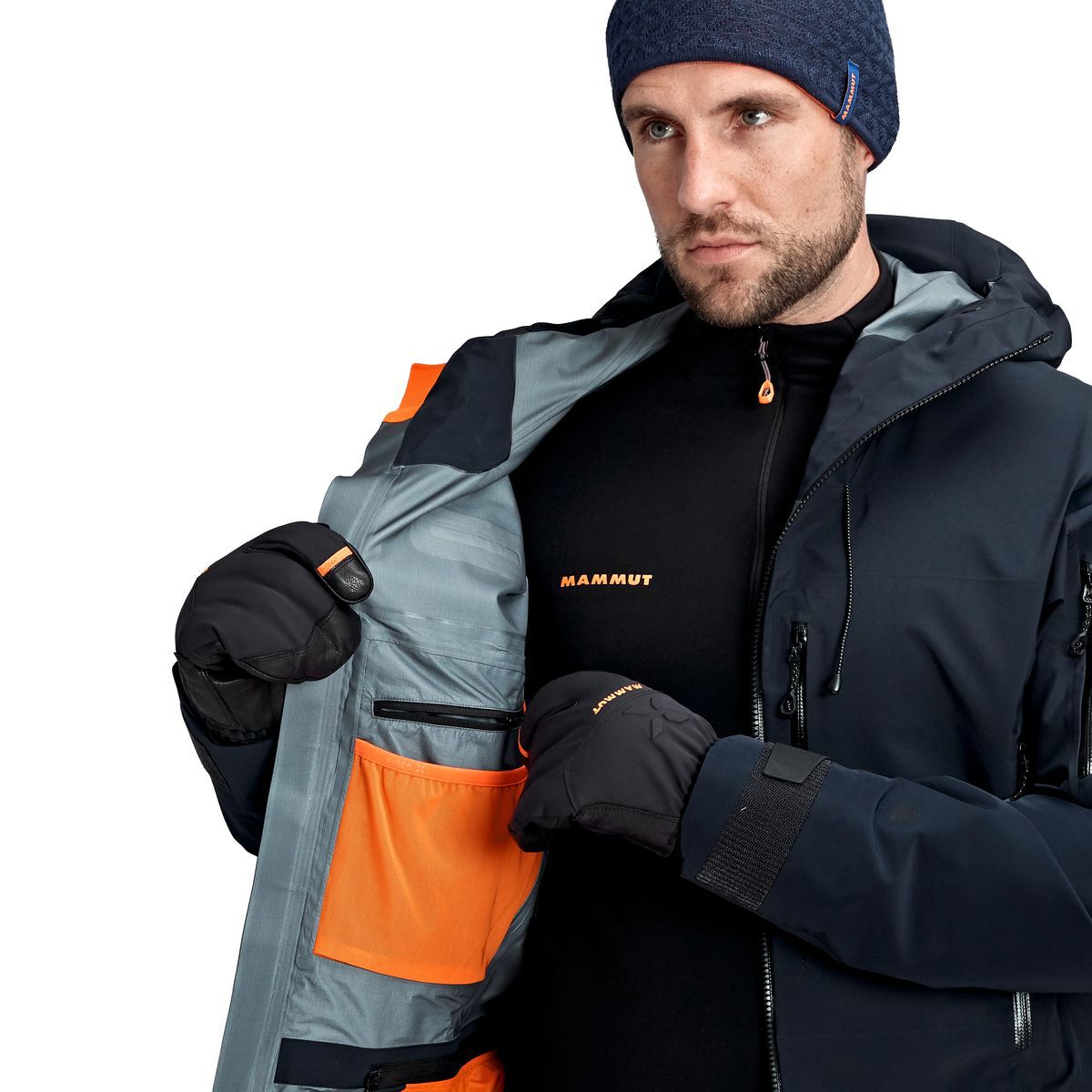 ジャケット・アウター MAMMUT NORDWAND PRO HS Hooded JACKET ARUAZU_D2.jpg