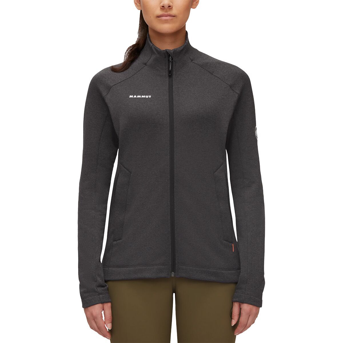 Mammut Nair ML Jacket - Women's Black Melange/White, M