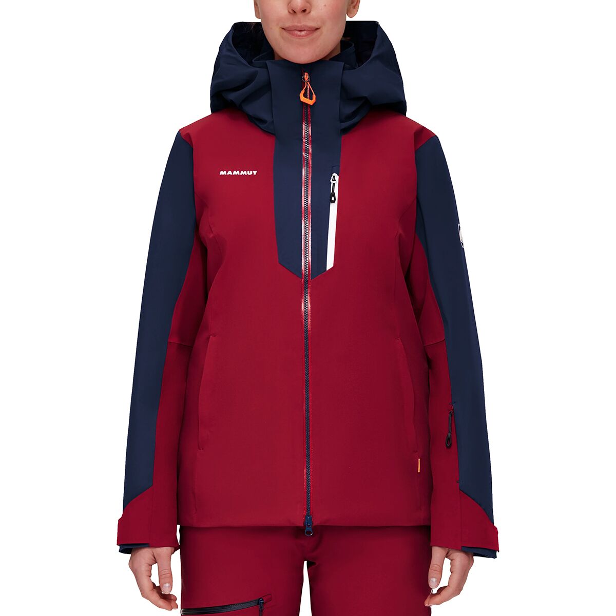 Mammut Stoney HS Hooded Thermo Jacket - Women's Blood Red/Marine