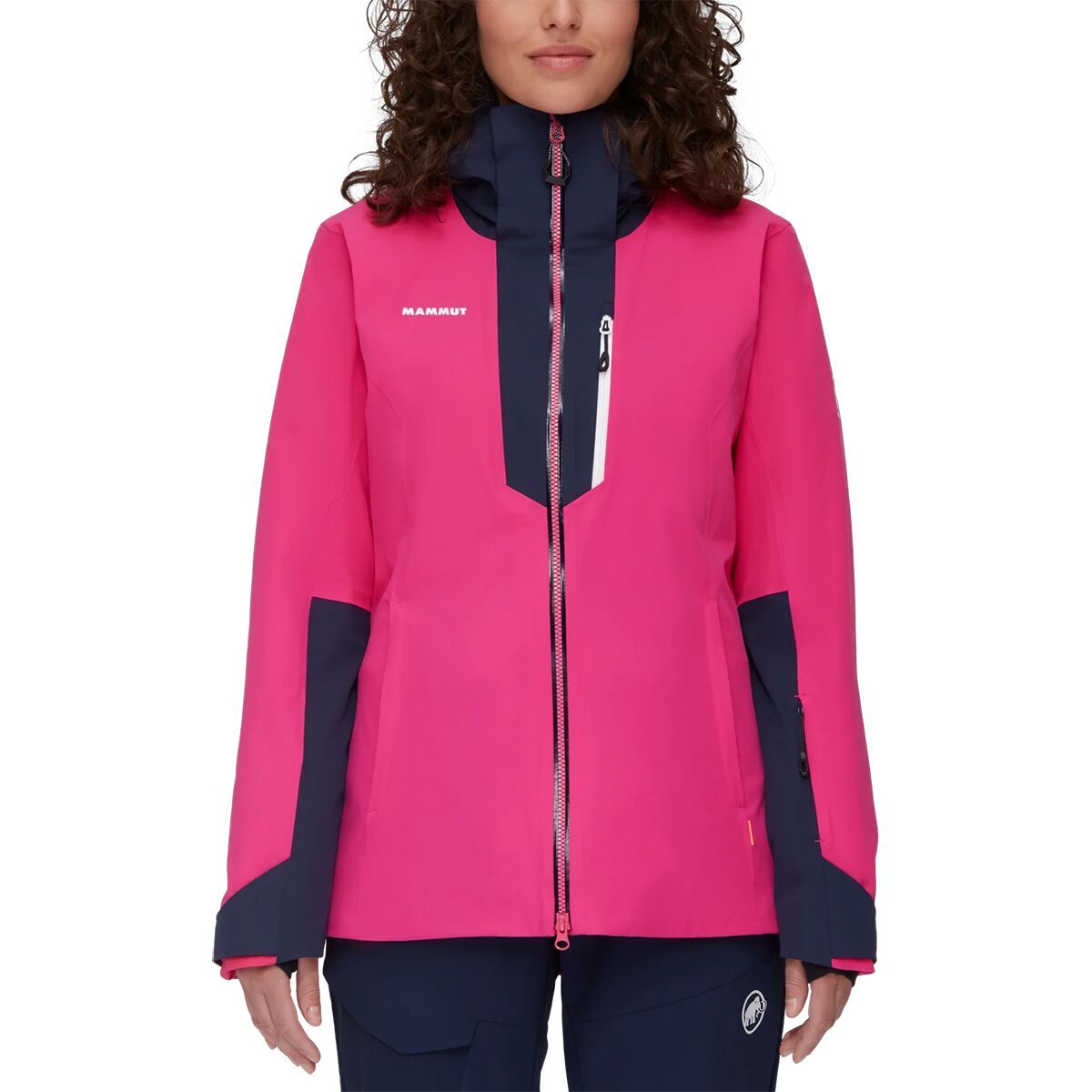 Mammut Stoney HS Hooded Thermo Jacket - Women's Pink/Marine, XS