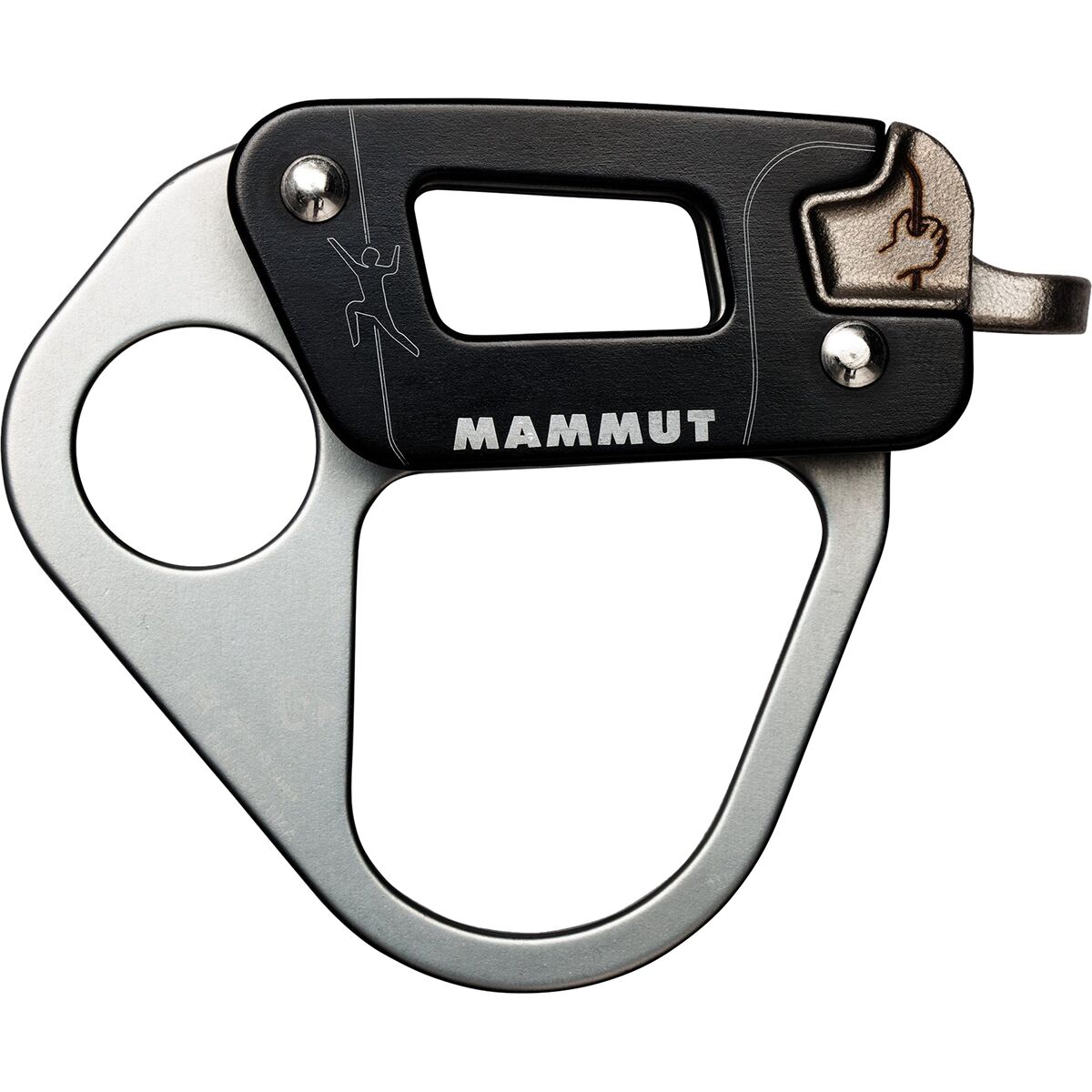 Image of Mammut Nordwand Alpine Belay Device Black, One Size