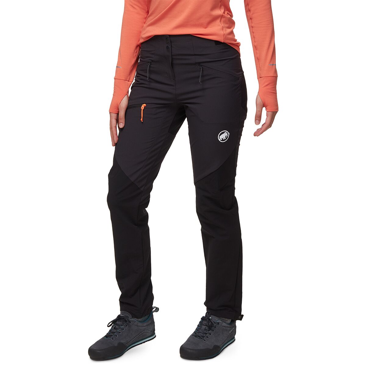 Image of Mammut Courmayeur SO Pant - Women's Black, 4/Reg