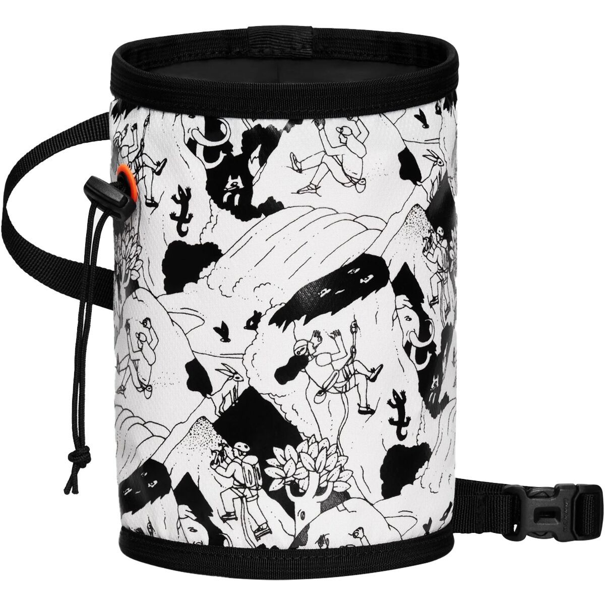 Image of Mammut Gym Print Chalk Bag Climbing Scene Aop, One Size