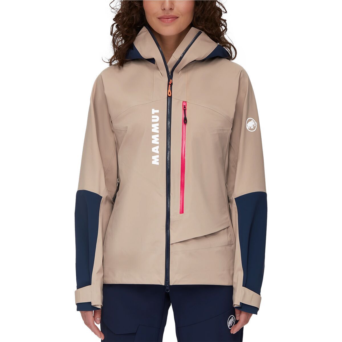 Mammut Aenergy Air HS Hooded Jacket - Women's Safari/Marine, XS