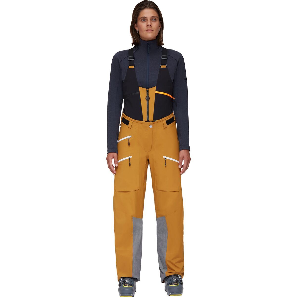 Mammut La Liste Pro HS Bib Pant - Women's Cheetah, 4