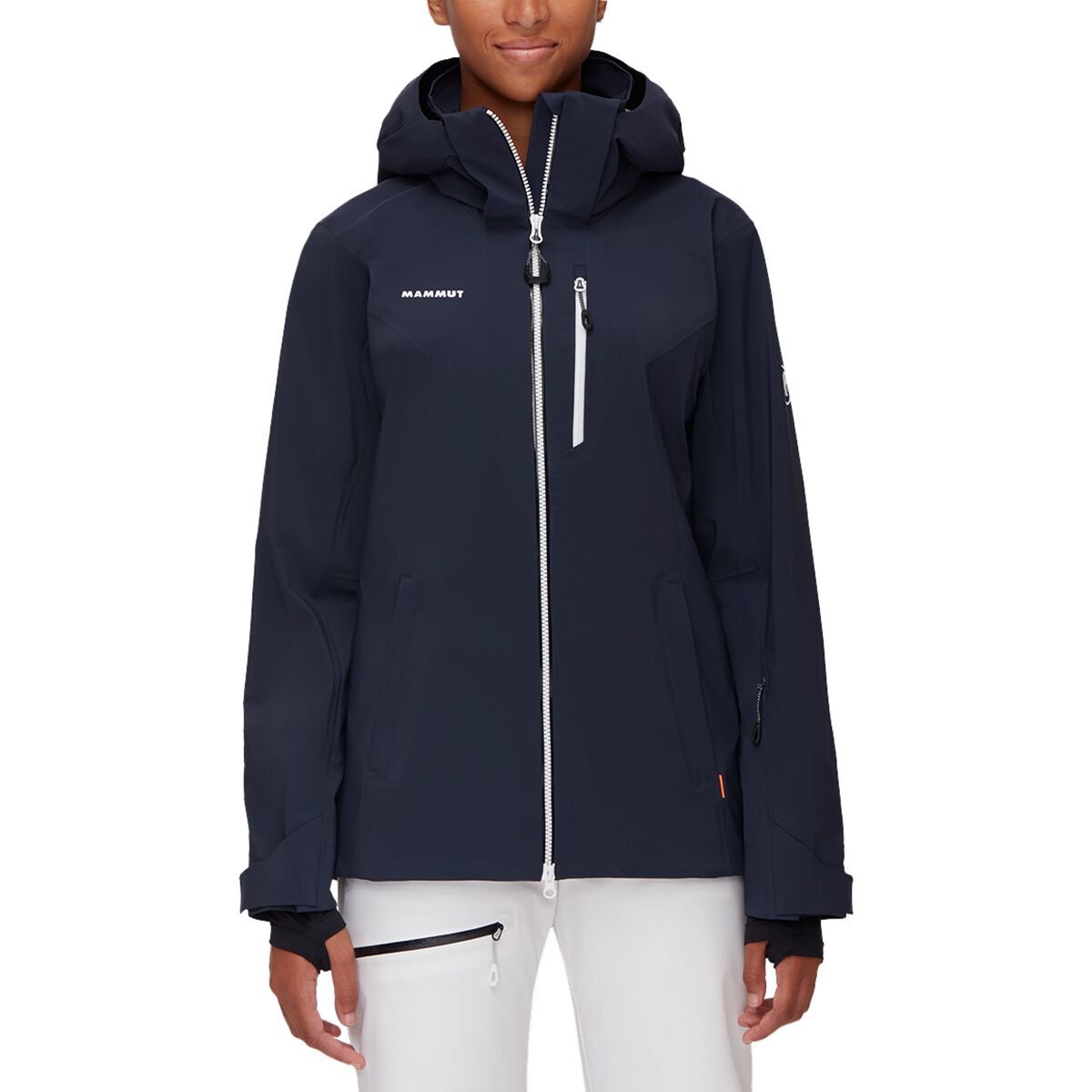 Mammut Stoney HS Jacket - Women's Marine/White, L