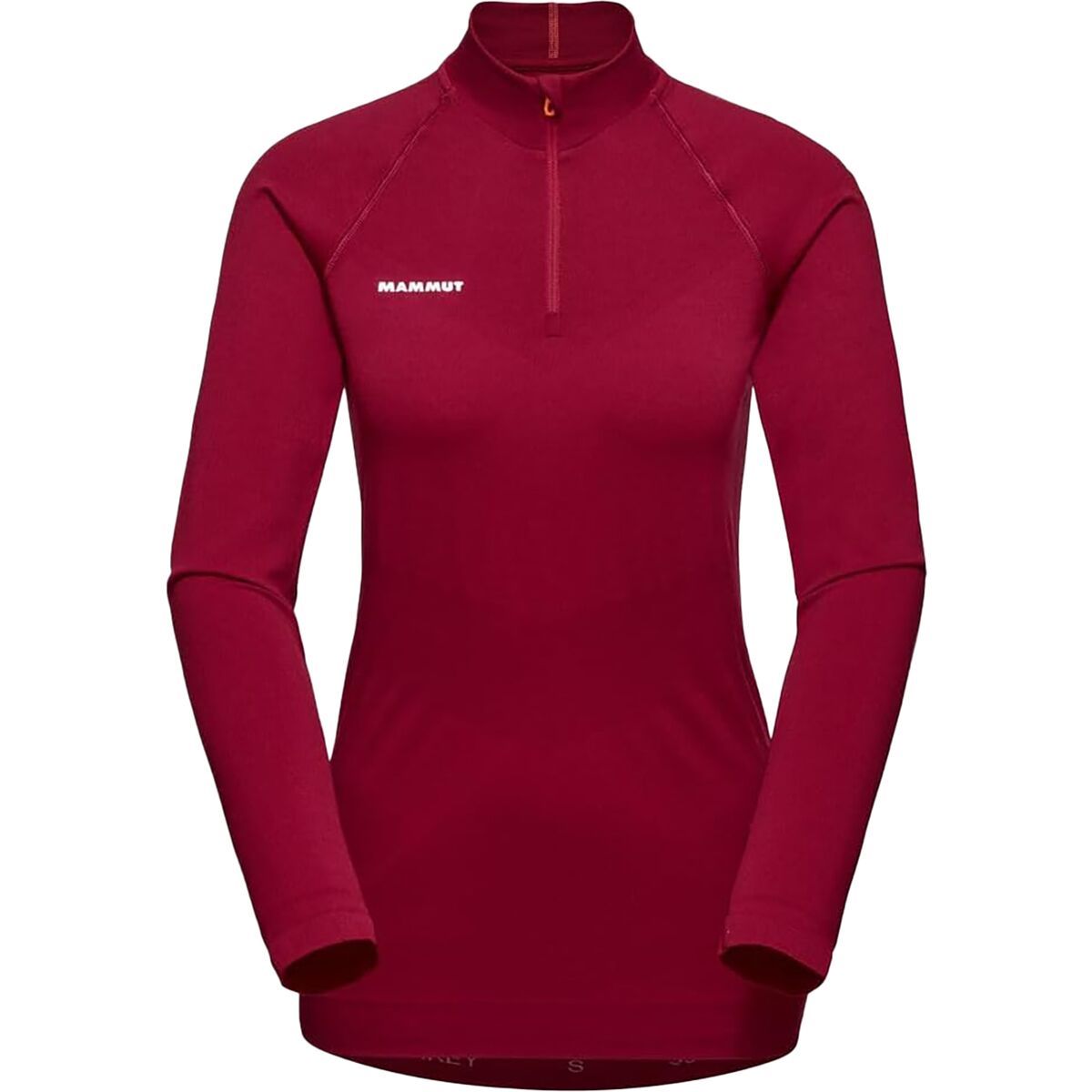 Mammut Trift Half-Zip Long-Sleeve Top - Women's Blood Red, L