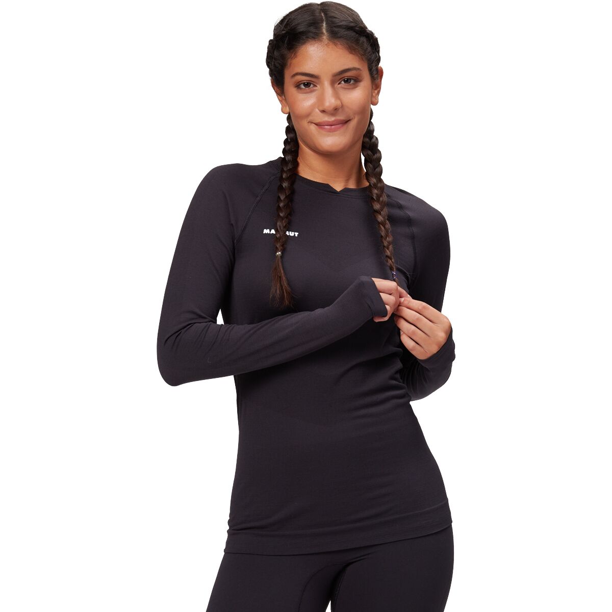 Image of Mammut Trift Long-Sleeve Top - Women's Black, L