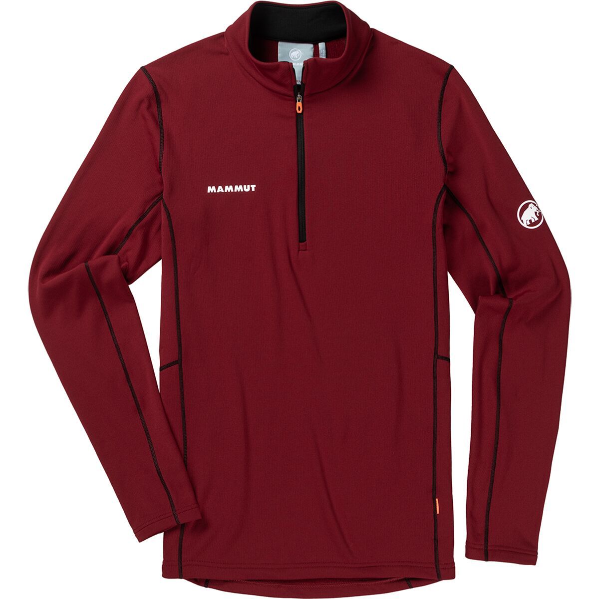 Mammut Aenergy ML Half-Zip Pullover - Men's Blood Red/Black, S