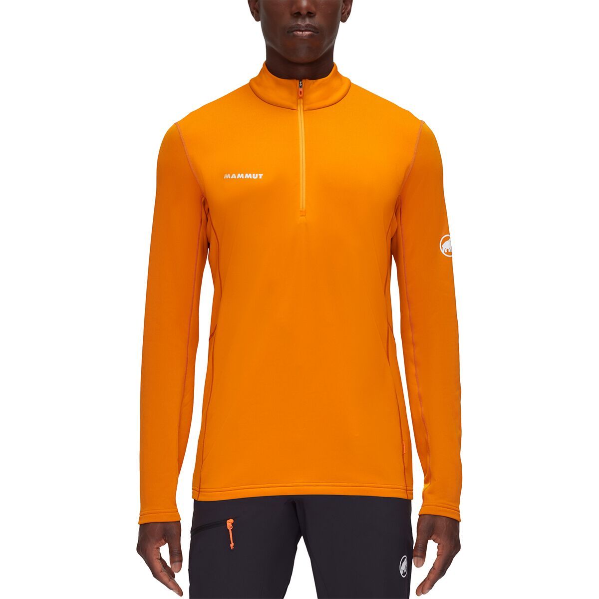 Mammut Aenergy ML Half-Zip Pullover - Men's Dark Radiant/Dark Cheddar, XXL