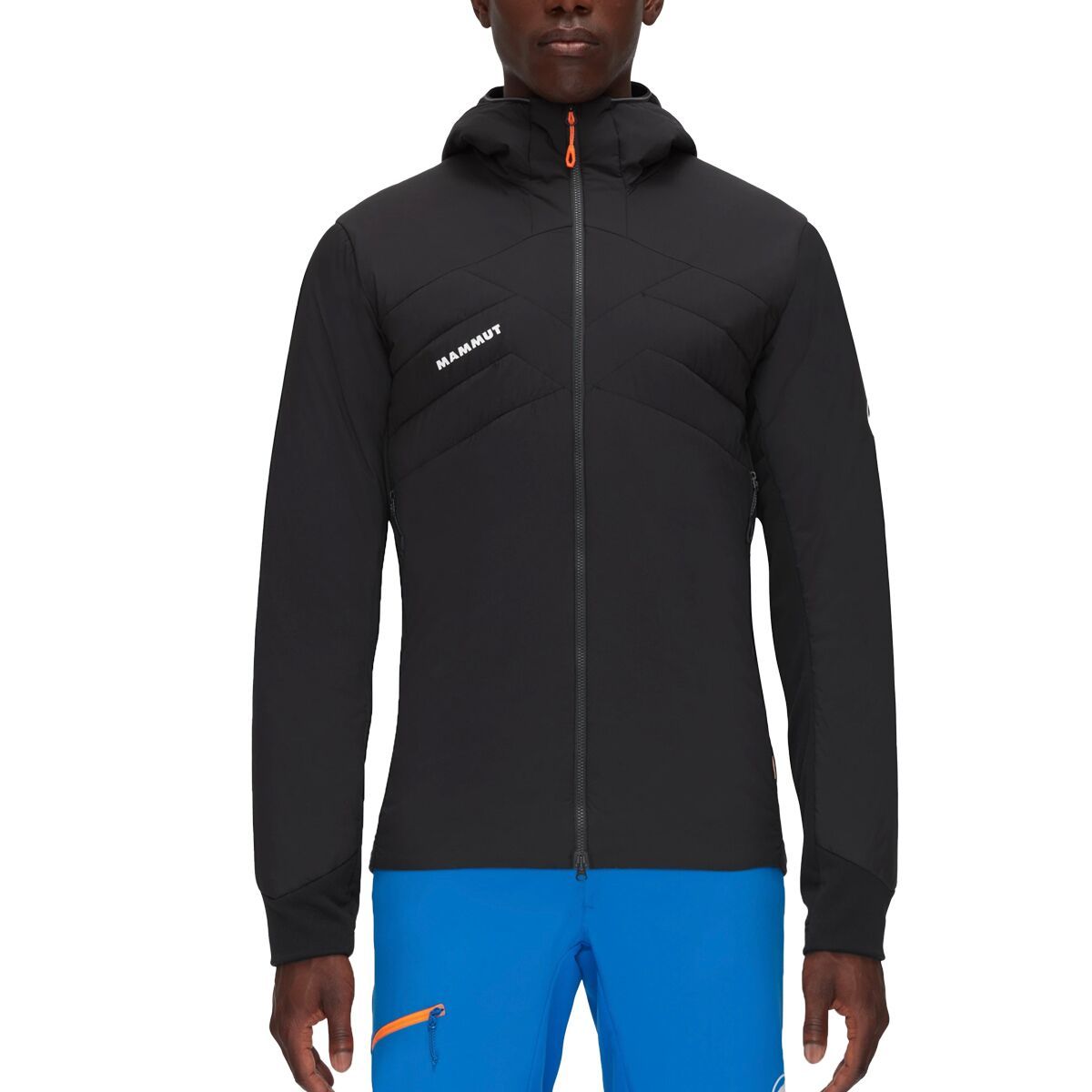 Mammut Rime Light IN Flex Hooded Jacket - Men's Black/Phantom, XXL