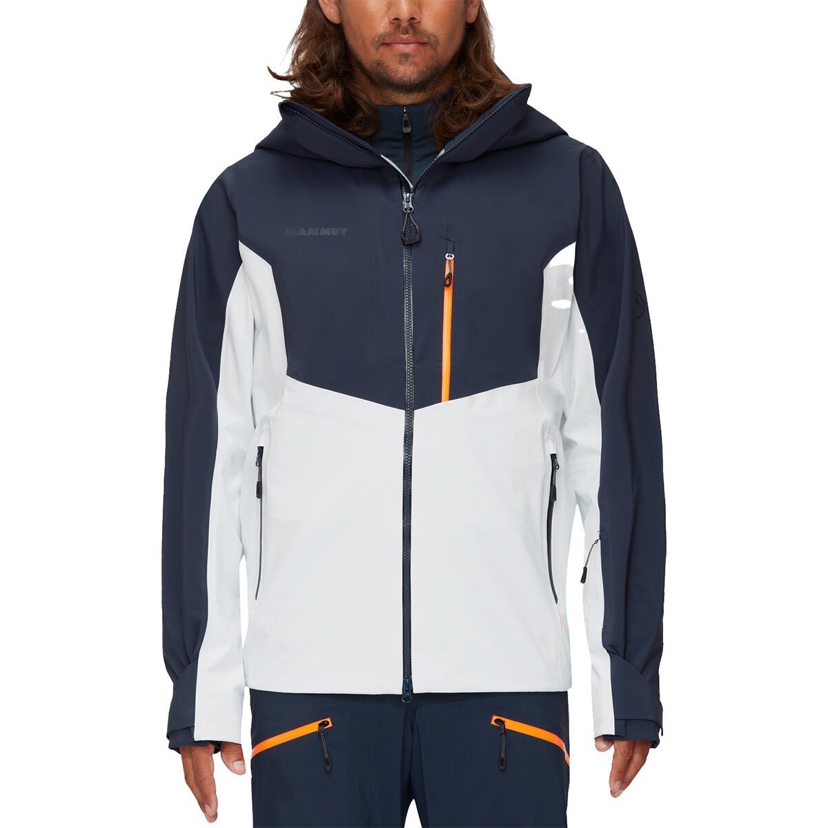 Mammut Stoney HS Jacket - Men's Marine/White, XXL