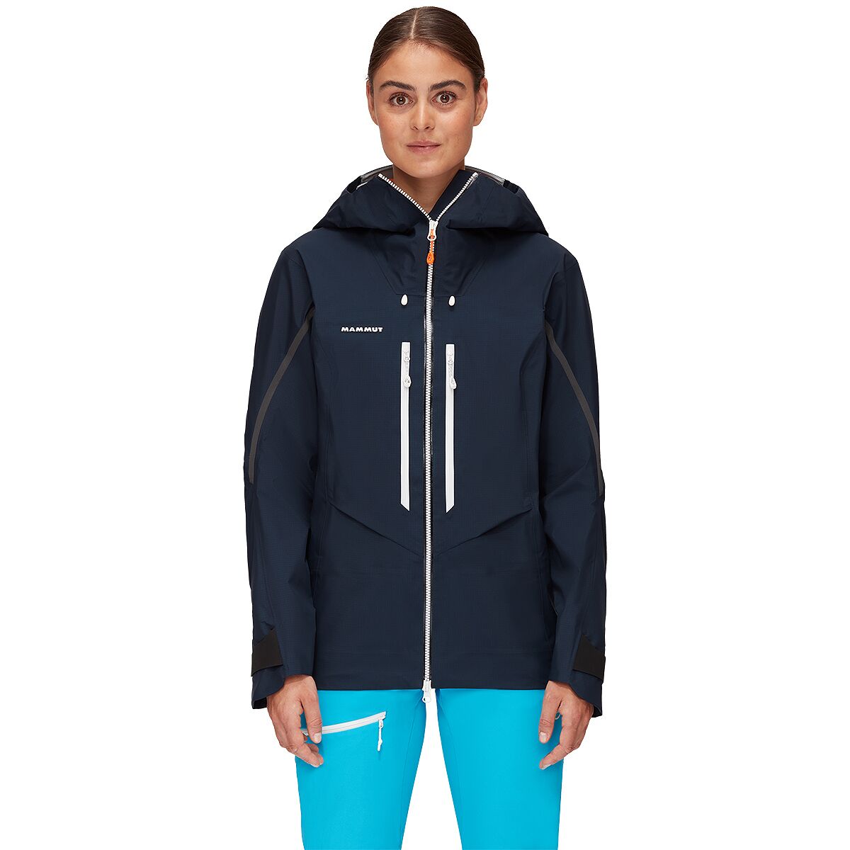 Image of Mammut Nordwand Advanced HS Hooded Shell Jacket - Women's Night, M