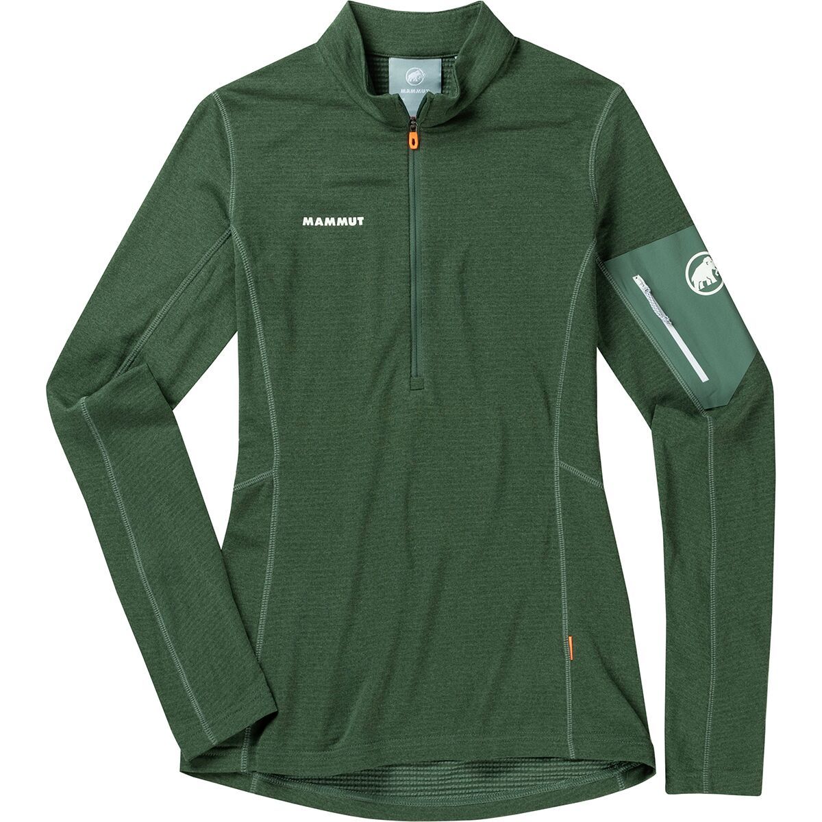 Mammut Aenergy Light ML 1/2-Zip Pullover - Women's Dark Jade, XL