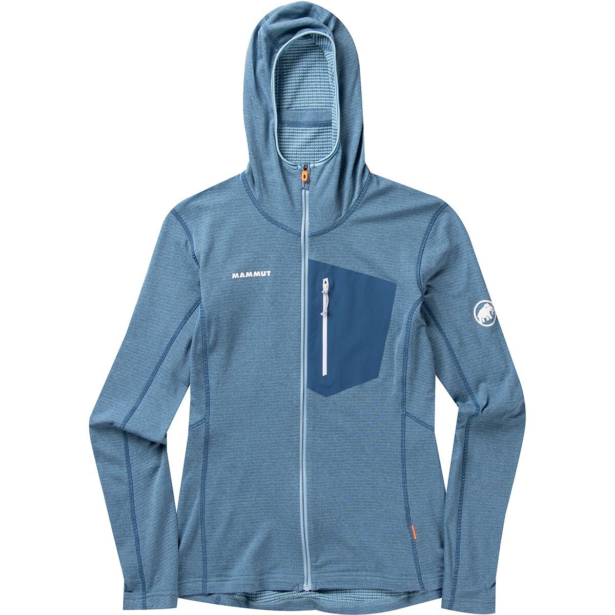 Mammut Aenergy Light ML Hooded Jacket - Women's Cool Blue/Deep Ice, XS