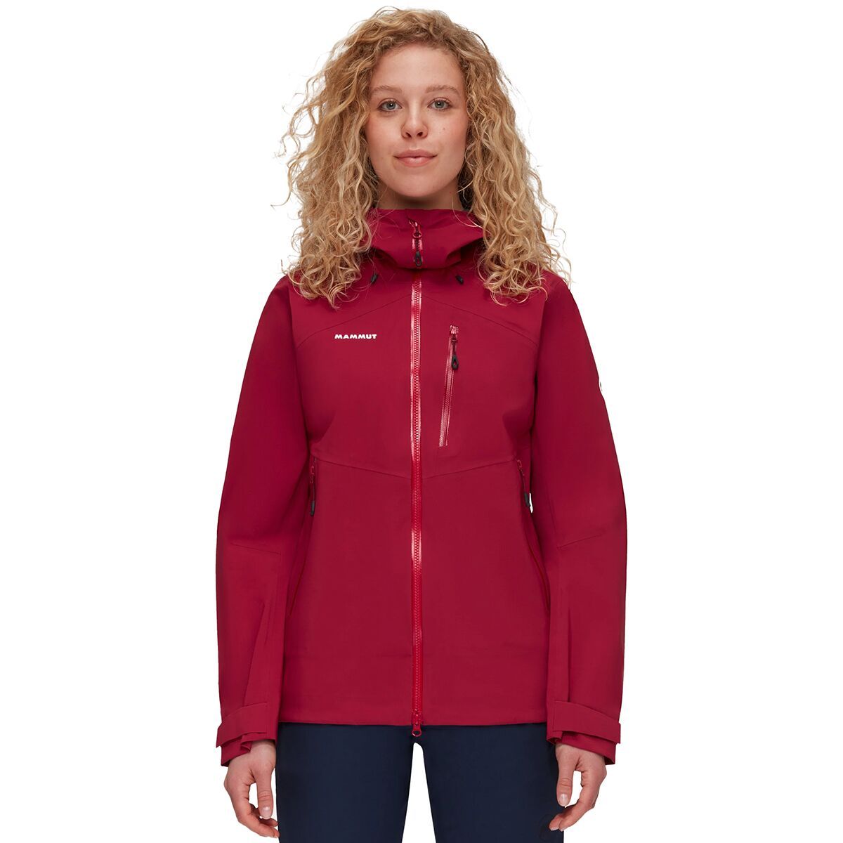 Mammut Alto Guide HS Hooded Jacket - Women's Blood Red, L