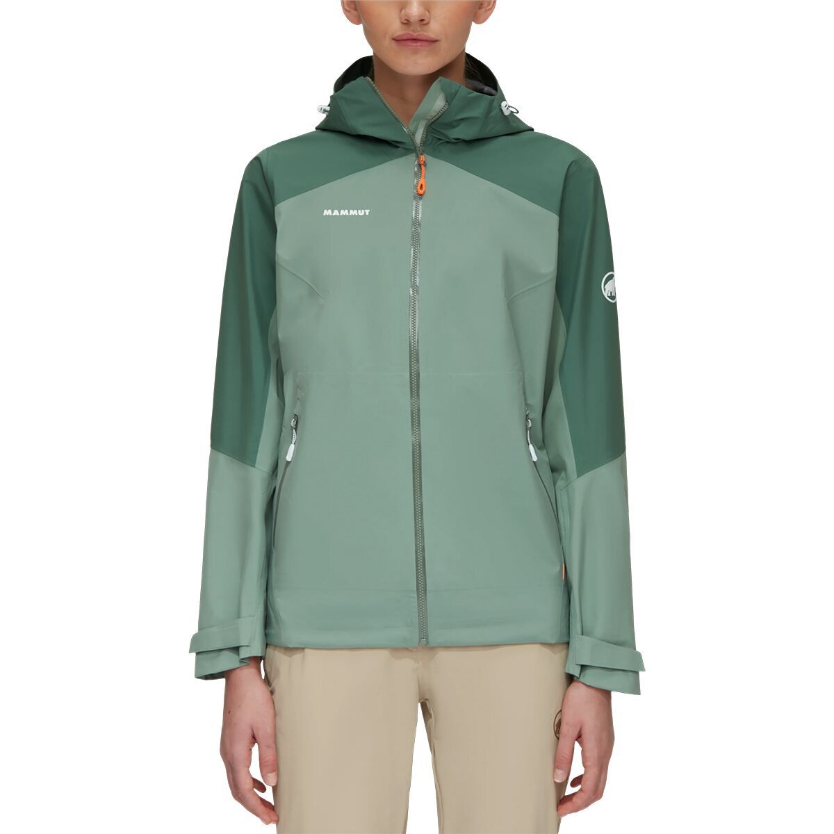 Mammut Convey Tour HS Hooded Jacket - Women's Jade/Dark Jade, M
