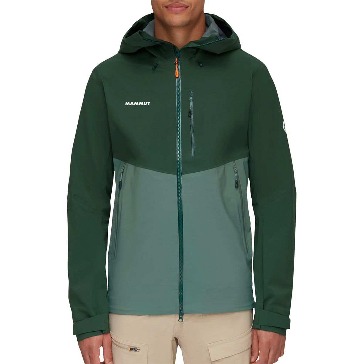 Mammut Alto Guide HS Hooded Jacket - Men's Dark Jade-Woods, L