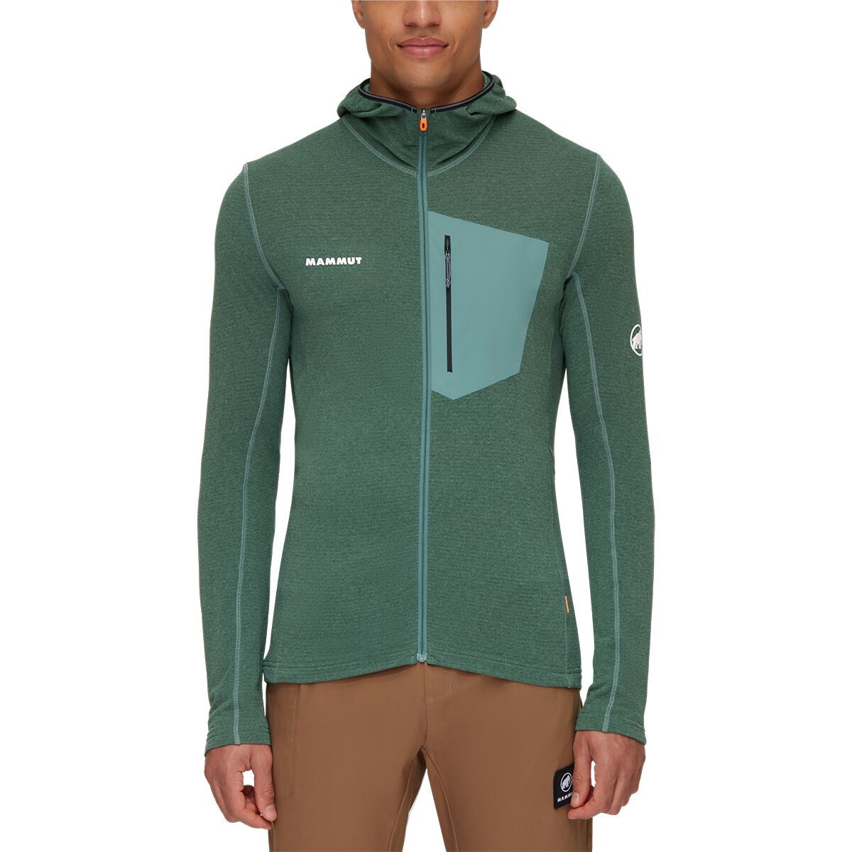 Mammut Aenergy Light ML Hooded Jacket - Men's Dark Jade, L