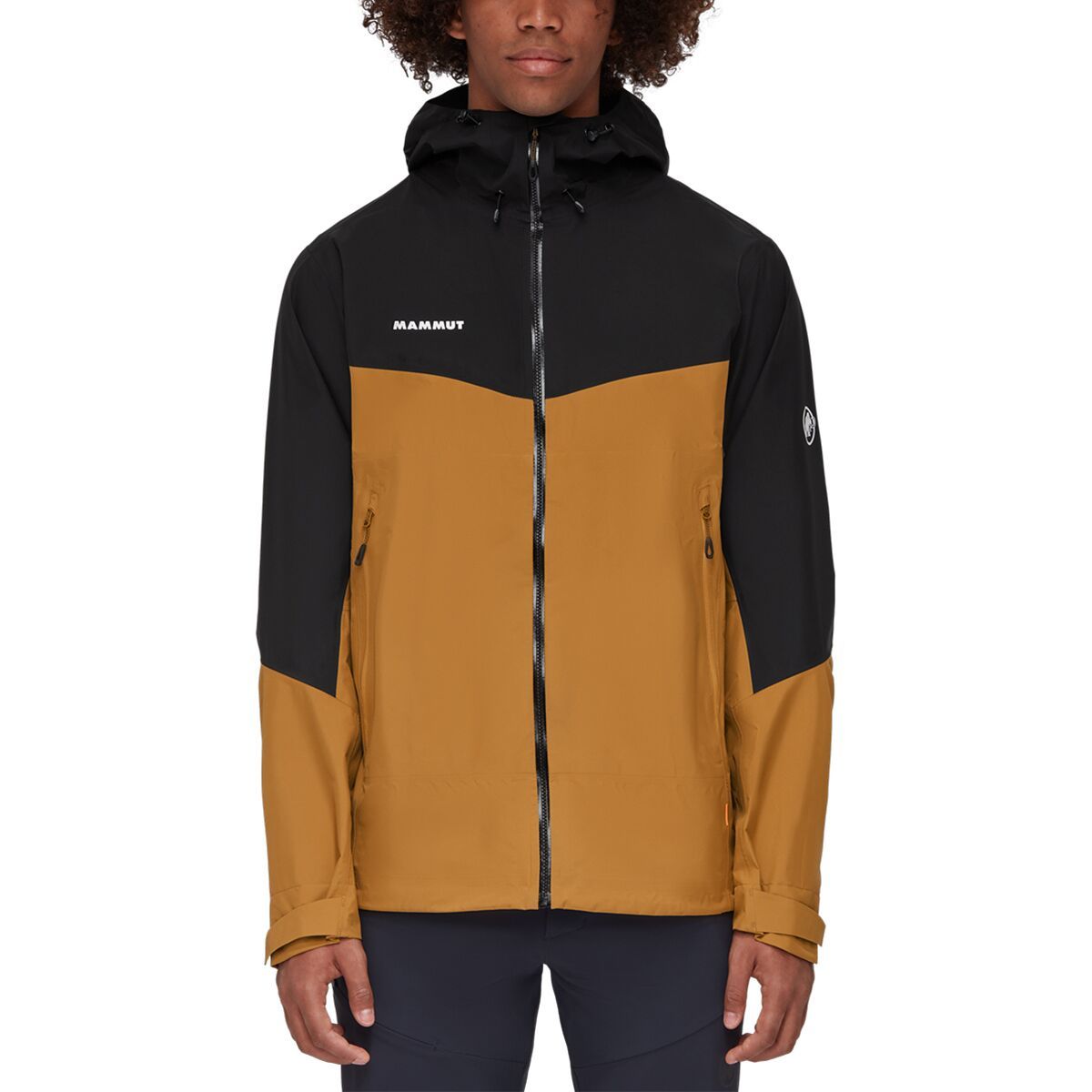 Mammut Convey Tour HS Hooded Jacket - Men's Cheetah/Black, XL