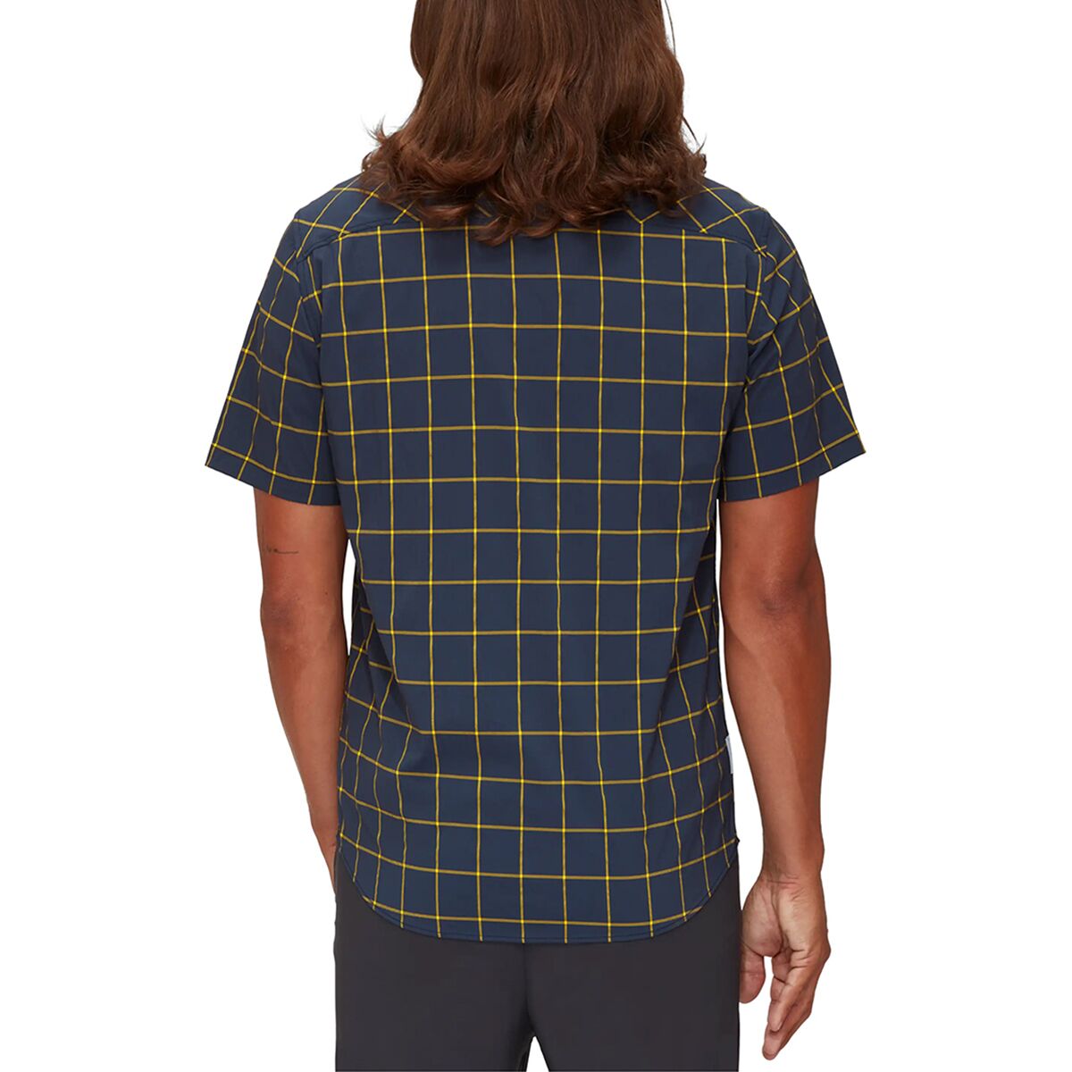 Mammut - MAMMUT・mountain shirt AF men Mammut Mountain T-shirt Mens Color Marine Regular Fit Size