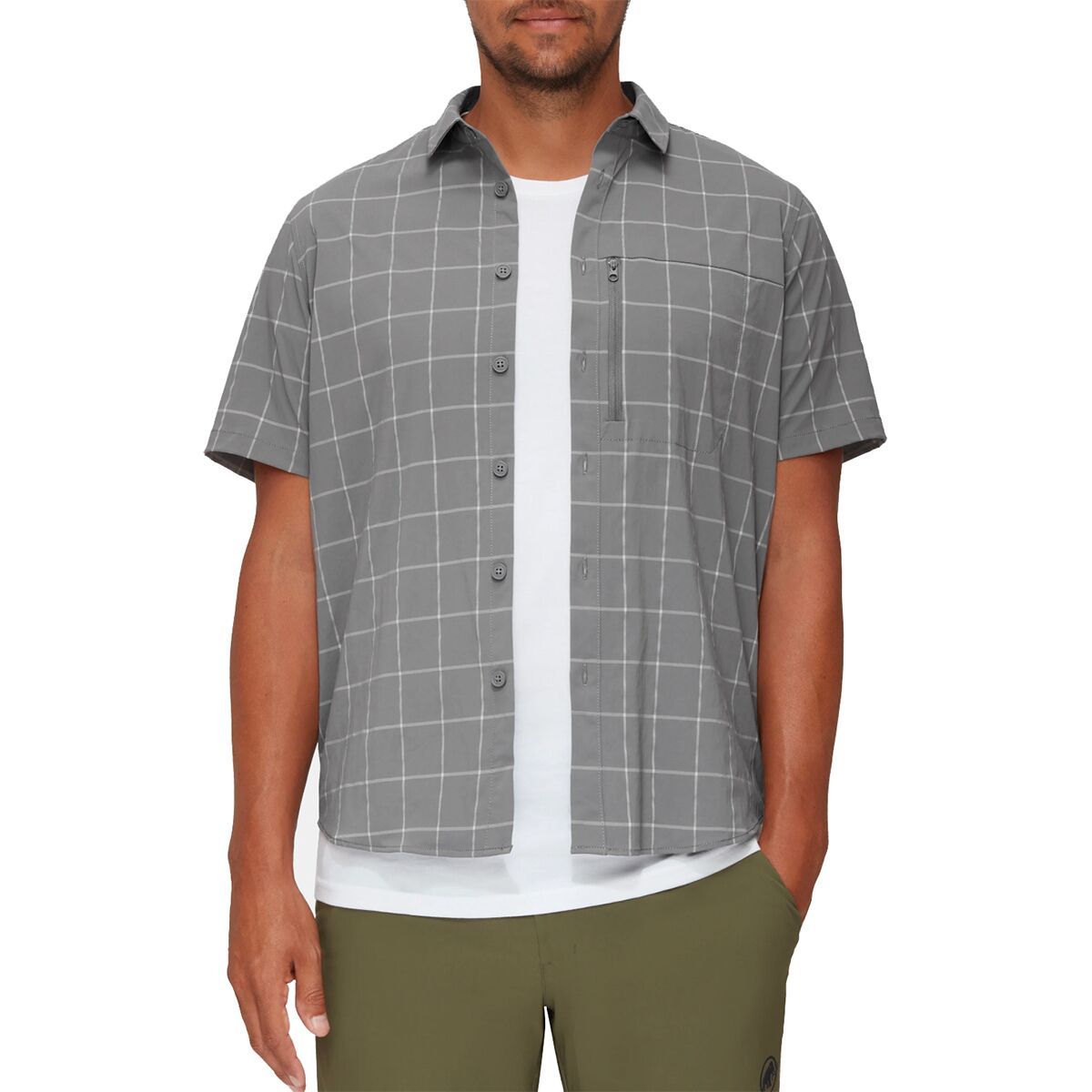 Mammut Mountain Shirt - Men's Titanium/Granit, XL