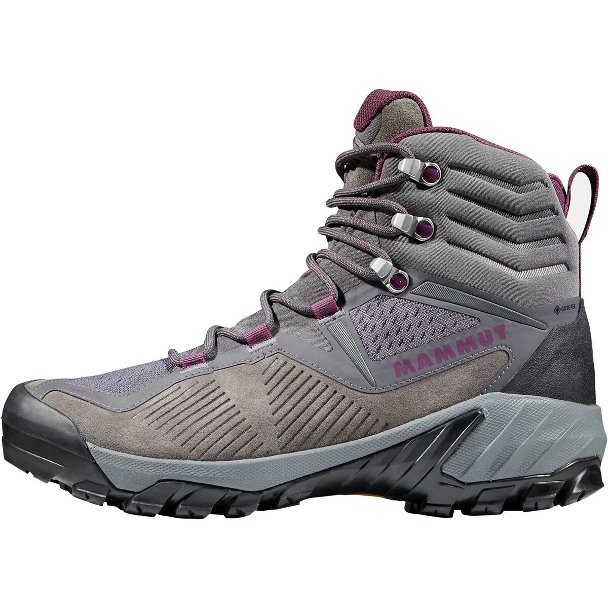 Mammut Sapuen High GTX Boot - Women's Dark Titanium/Light Grape, 5.0