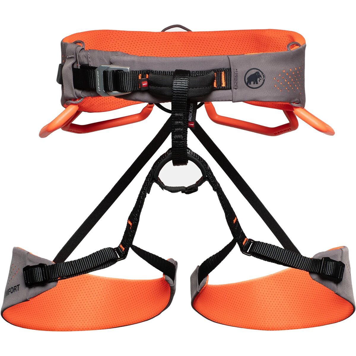Image of Mammut Comfort Fast Adjust Harness - Women's Shark/Safety Orange, XS