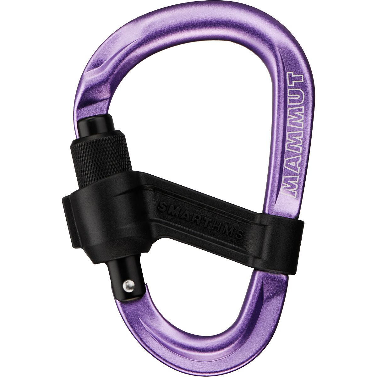 Image of Mammut Smart HMS 2.0 Screwgate Carabiner Alpine Calamint, One Size