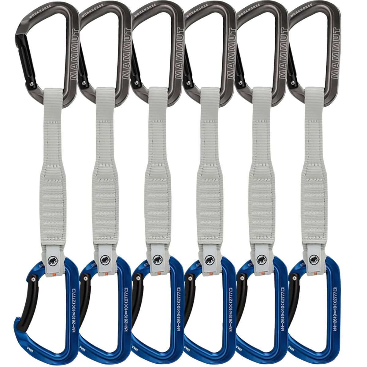 MAMMUT ELEMENT Battery & K2 シャベルセット　プローブ Mammut Workhorse Keylock Quickdraw - 6-Pack - Climb