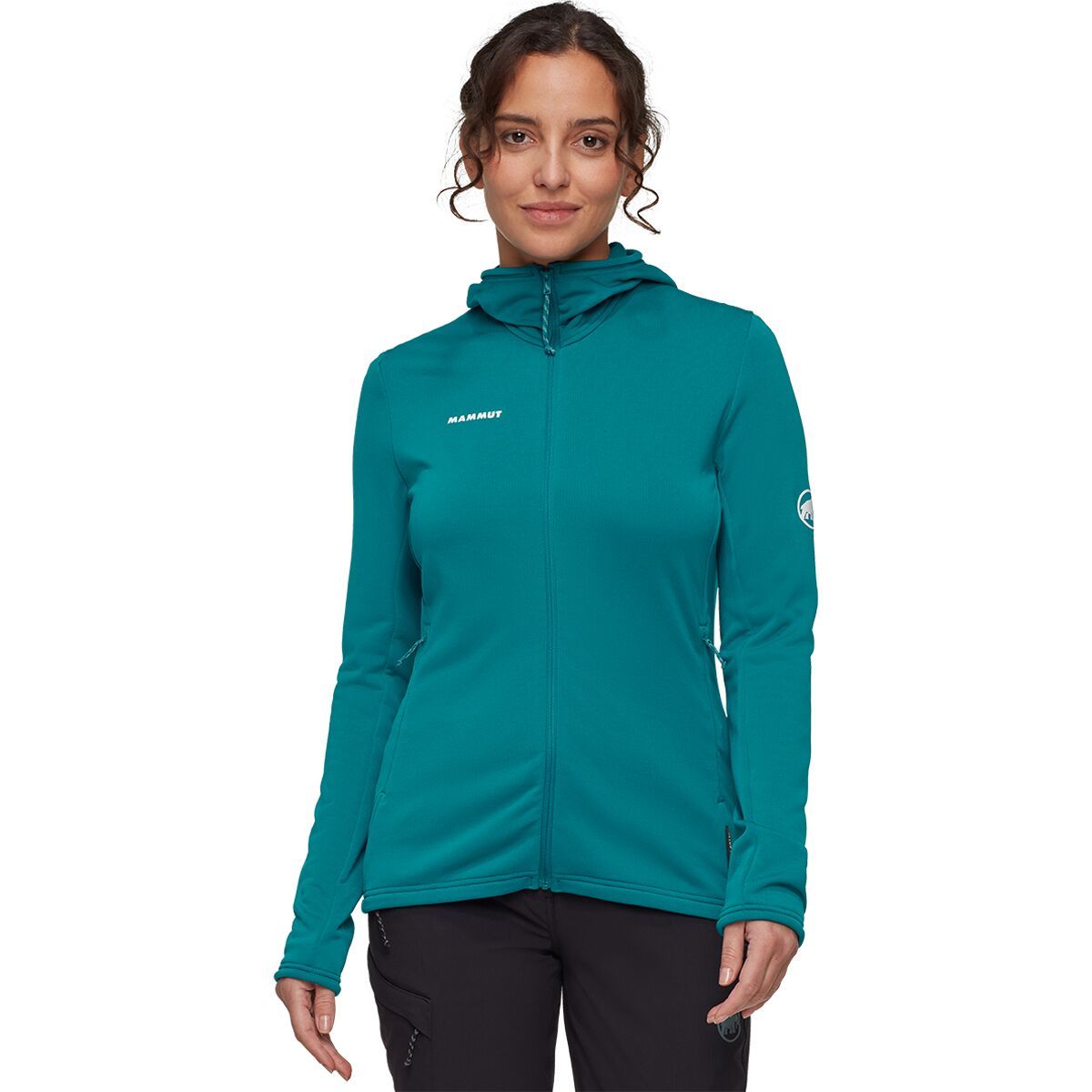 Image of Mammut Aconcagua Light ML Hooded Jacket - Women's Deep Teal, M