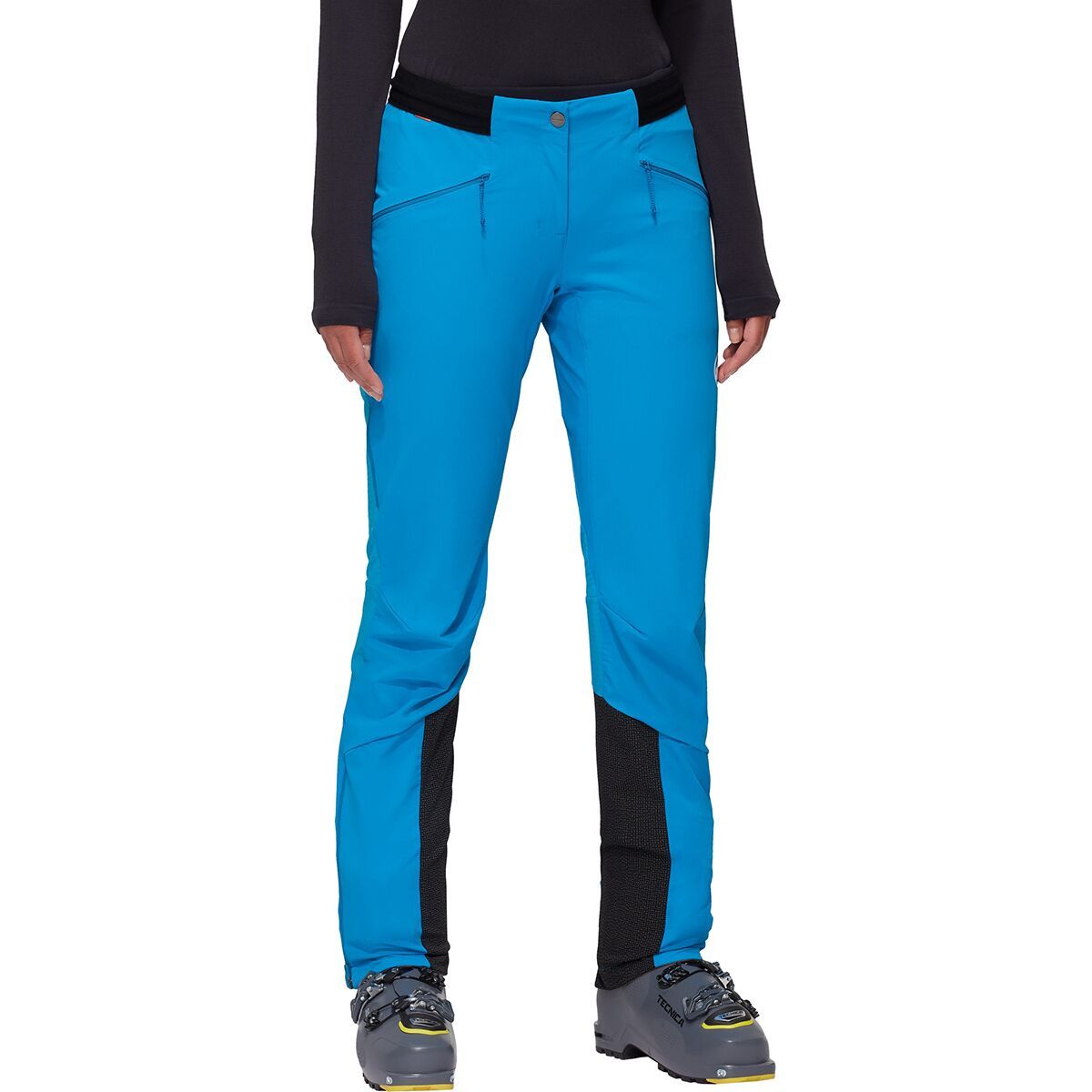 Mammut Aenergy SO Hybrid Pant - Women's Glacier Blue/Black, 38