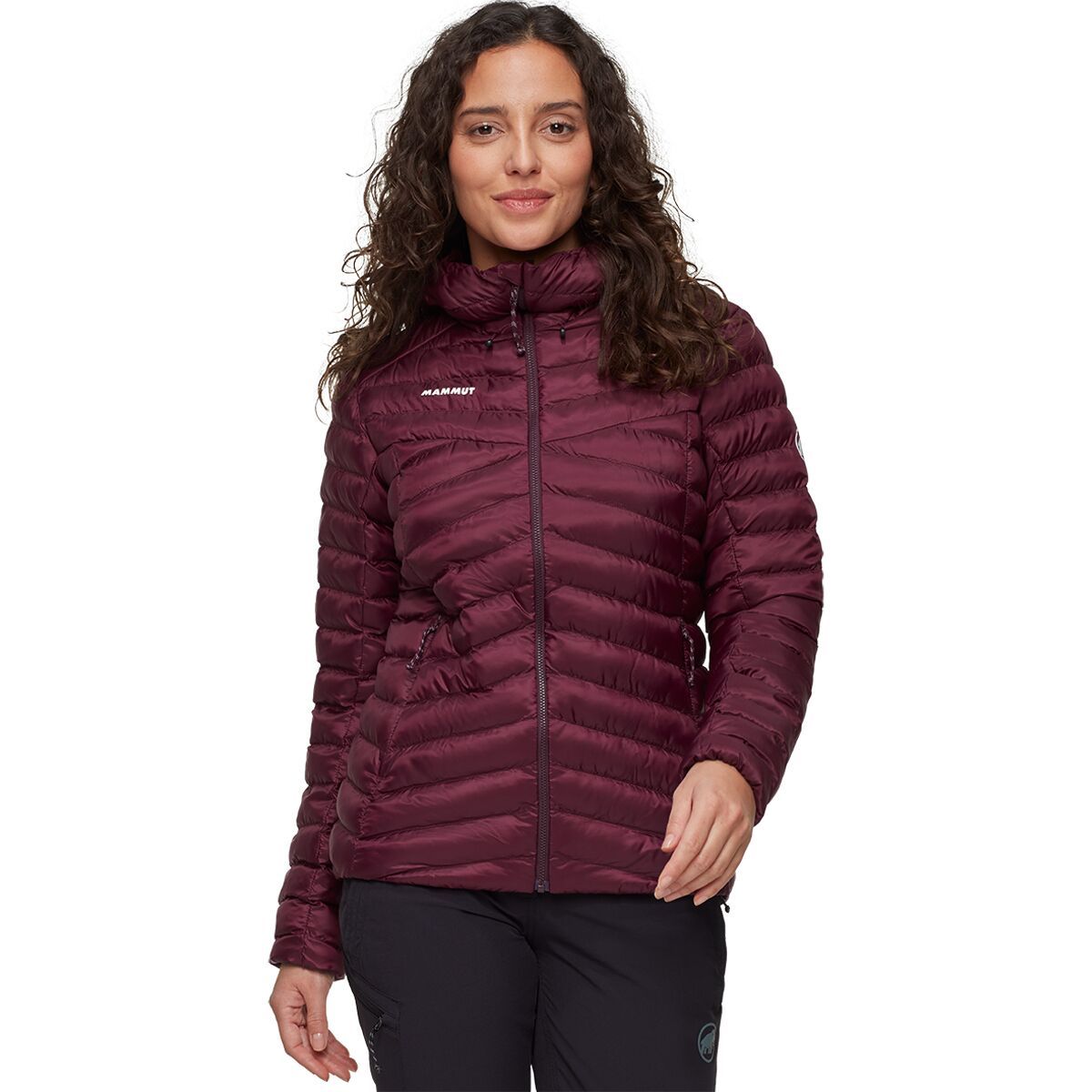 Image of Mammut Albula IN Hooded Jacket - Women's Vin/Black, XS