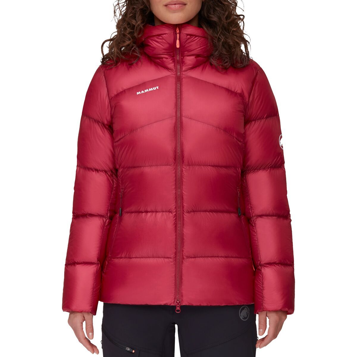 Mammut Meron IN Hooded Jacket - Women's Blood Red/Marine, S