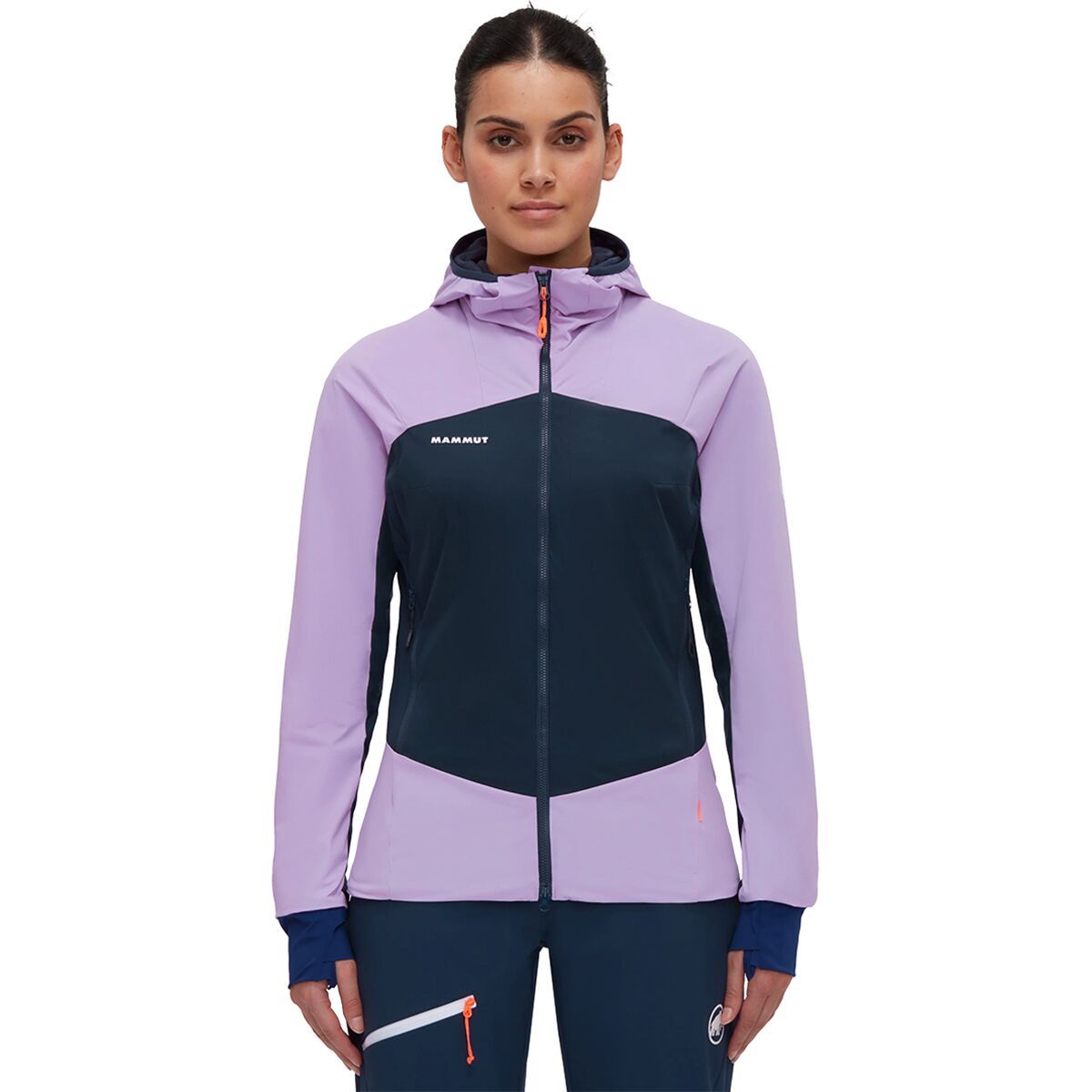 Mammut Taiss IN Hybrid Hooded Jacket - Women's Supernova/Marine, S