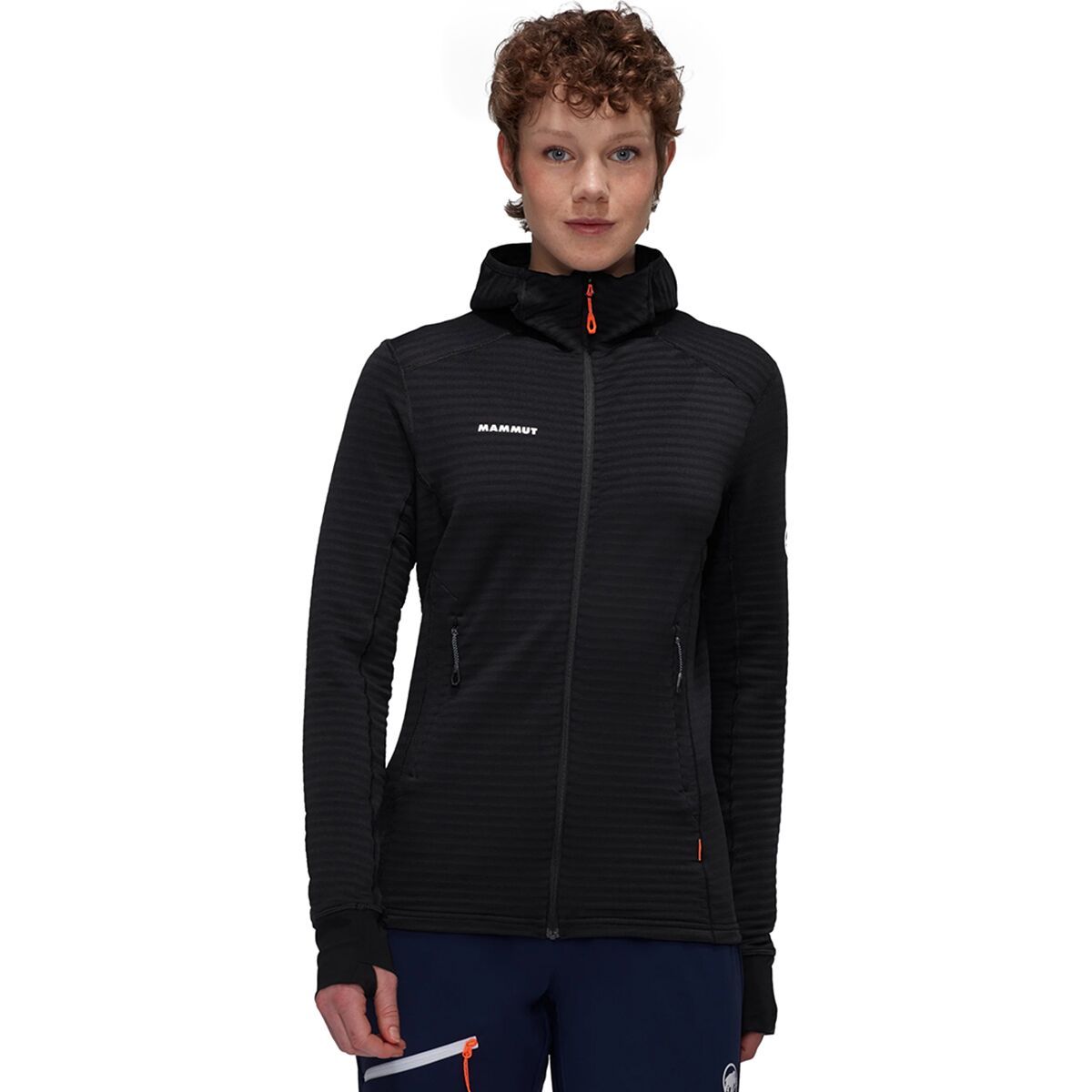 Mammut Taiss Light ML Hooded Jacket - Women's Brick/Black, L
