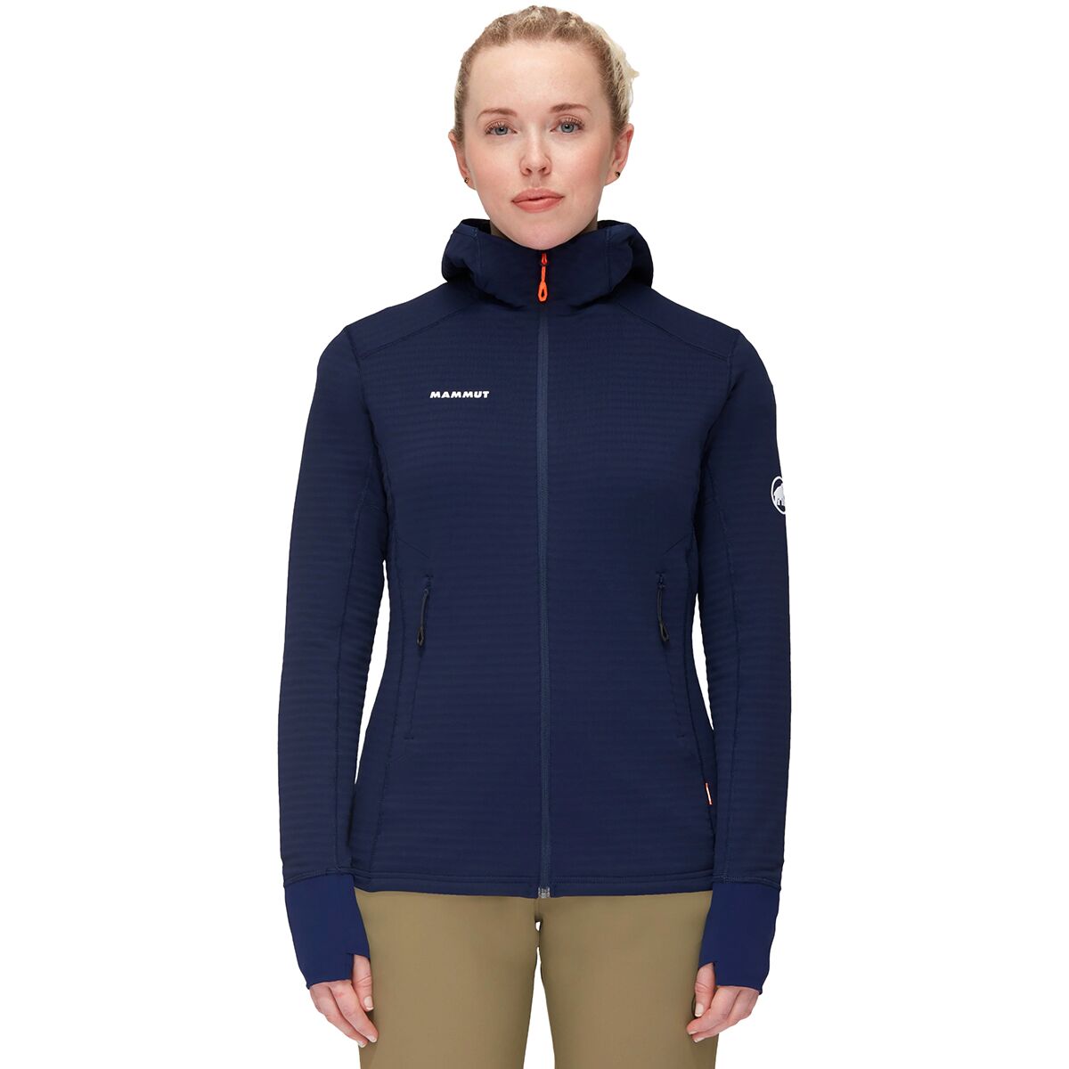 Image of Mammut Taiss Light ML Hooded Jacket - Women's Marine, XS